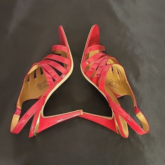 CALVIN KLEIN MARIAN SLINGBACK HIGH HEEL STILETTOS SANDAL G1 - Picture 15 of 16